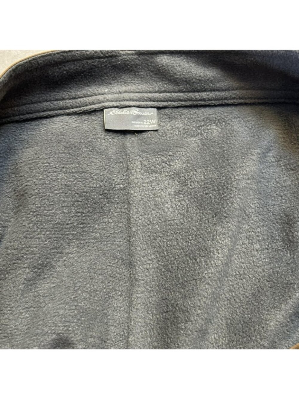 Eddie Bauer Pants Womens 22W Hazelnut Flexion Lined 2.0 Fleece Lined Straight - Picture 8 of 14